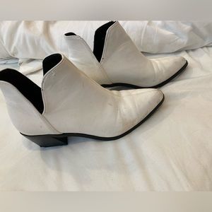 White booties